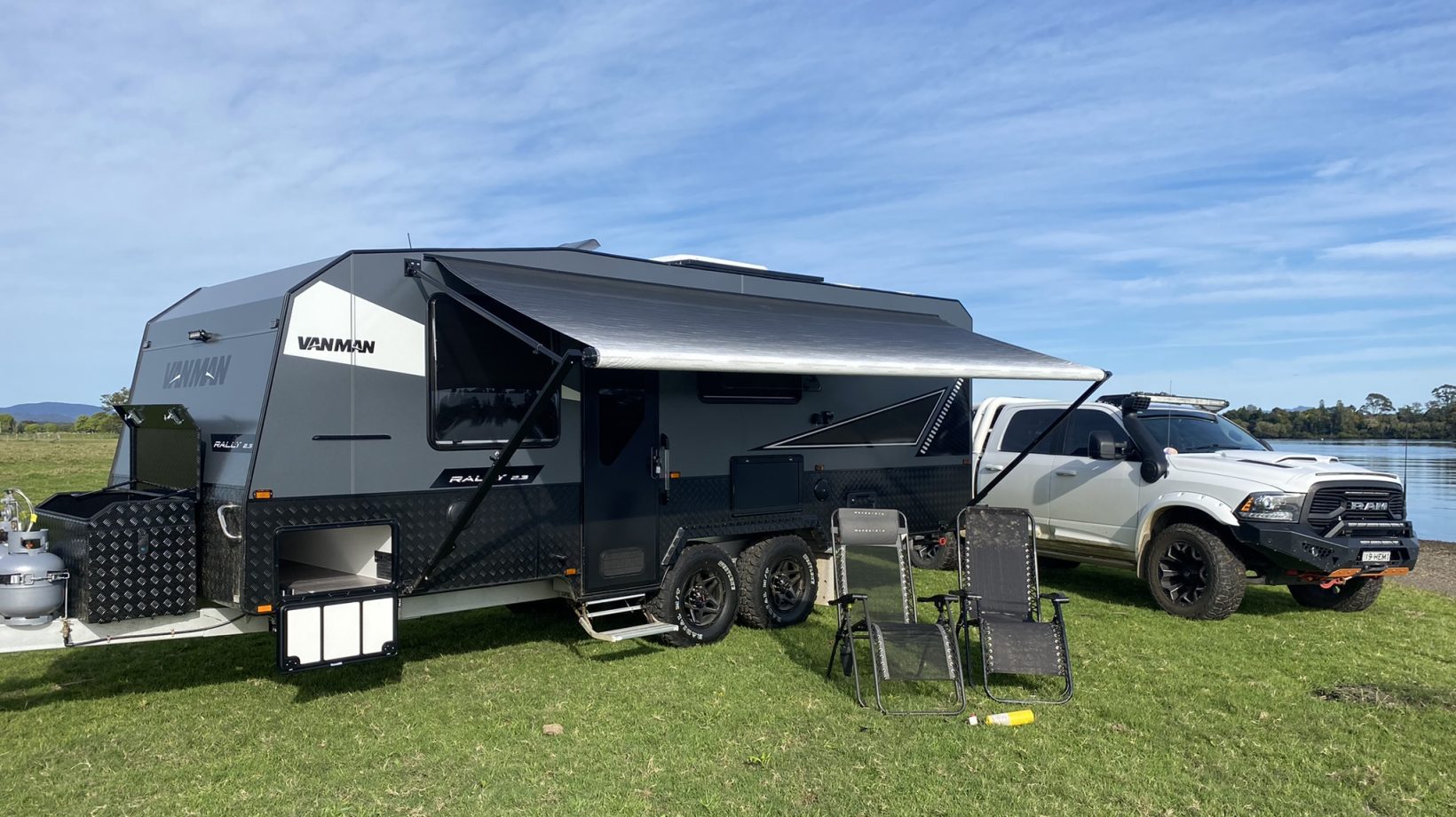 Camping in Mid North Coast | The Van Man - Setup & Pack Down | NSW Caravan Hire | Caravans For Hire | Dirt Gear Caravan Hire