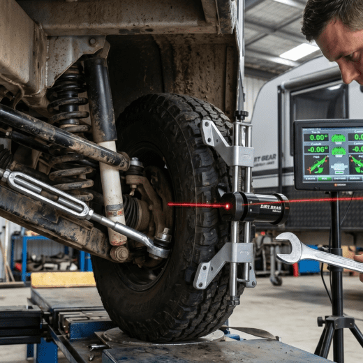 Caravan Wheel alignment
